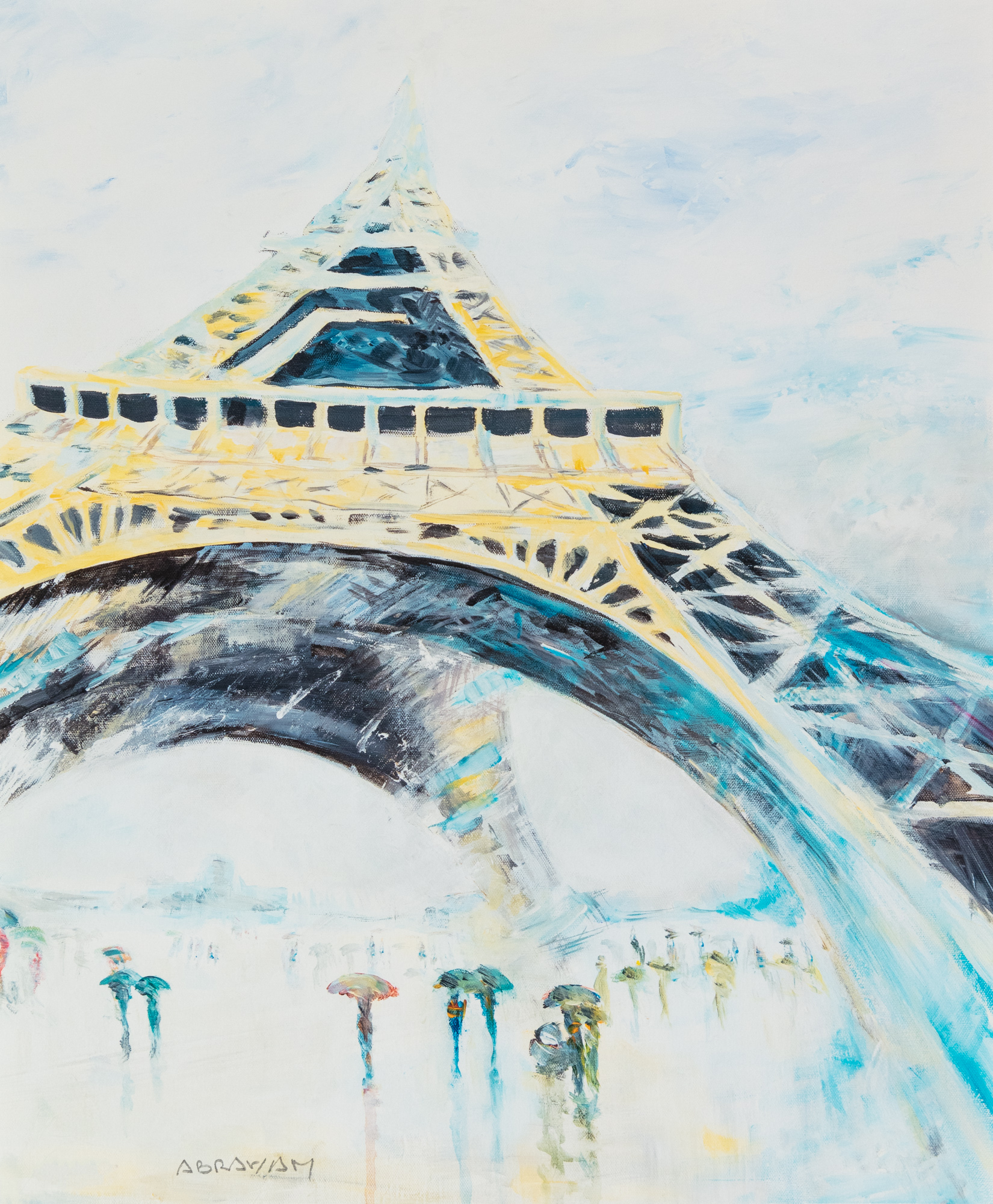 Patrick Abraham (French, b.1955)Sous le Tour