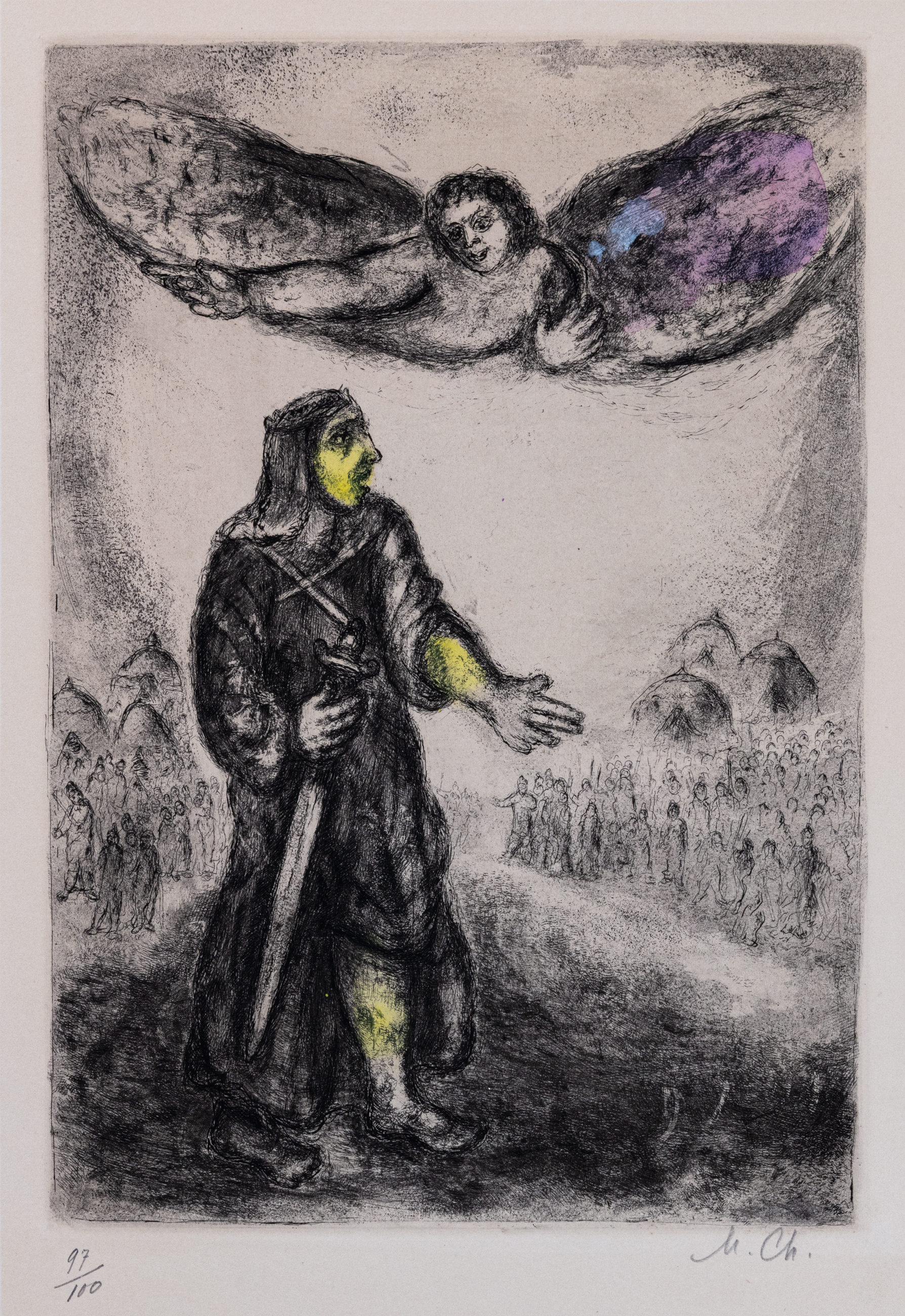 Marc Chagall (French/Russian, 1887-1985)David Before Saul